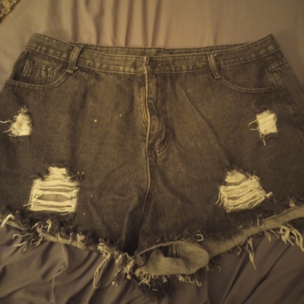 Black shorts